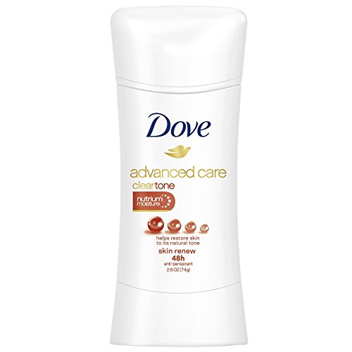 Dove Deodorant 2.6 Ounce Adv Care Anti-Perspirant Skn Renew (76ml) (3 Pack)