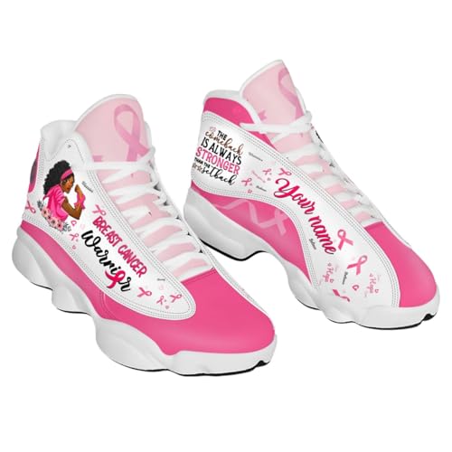 Custom Breast Cancer Awareness Shoes, Breast Cancer