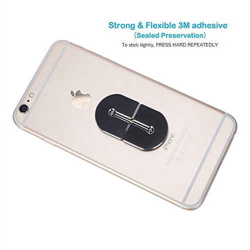 Coolker Cell Phone Finger Ring Holder 360 Rotation Universal Mobile Phone Bracket Car Mount Holder Stand For Mobile Devices Gps #TOP3