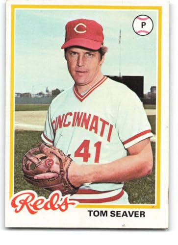 1978 Topps 450 Tom Seaver NM+ Cincinnati Reds Baseball Trading Card