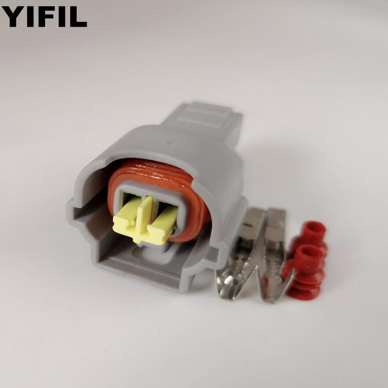 10pcs/lot 2 Pin/Way Nozzle Plug Waterproof Automotive Female Connector Housing for Kia k2 K3 K5 for Hyundai for Elantra Cerato Tucson