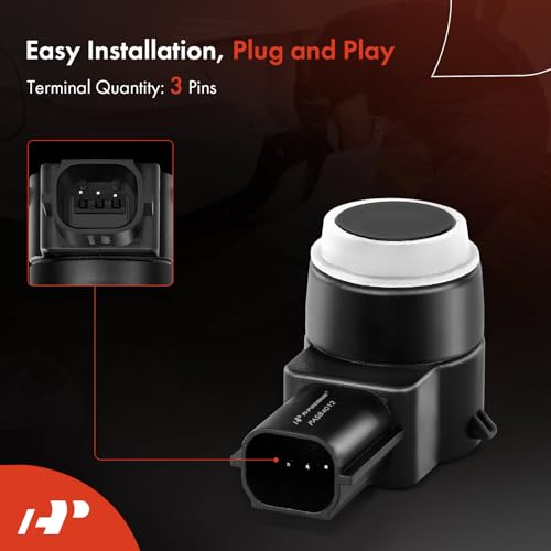 Image of A-Premium Parking Assist Sensor Compatible with Chevy, Cadillac and Buick | Backup Sensor for Equinox 2010-2012, Traverse 2018-2019, SRX 2010-2016, Verano 2012-2017, Volt, ELR