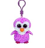 Tipo de producto: Peluches Beanie Boos 36641 - Llavero de peluche, pingüino de color rosa