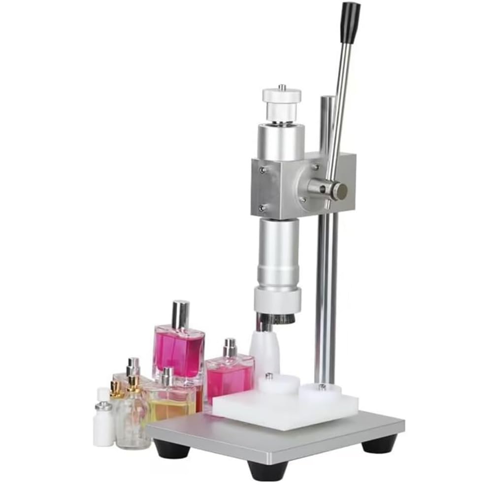 Tappi per Bottiglie di Profumo, sigillante Manuale per Bottiglie di Liquido e Spray Orale 13mm, Strumento di Legatura del Cappuccio di bloccaggio del Desktop per Oli e fragranze Essenziali