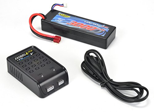 Preisvergleich Produktbild Carson 500607007 - Ladeset LiPo Compact V2, 7.4 V, 3000 mAh