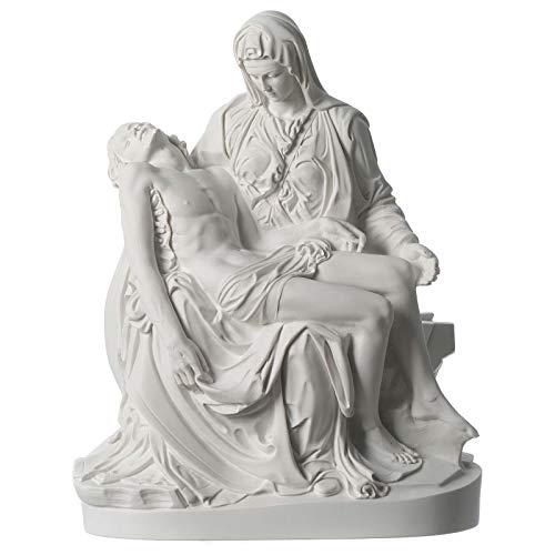 Holyart Statua Pietà di Michelangelo Marmo