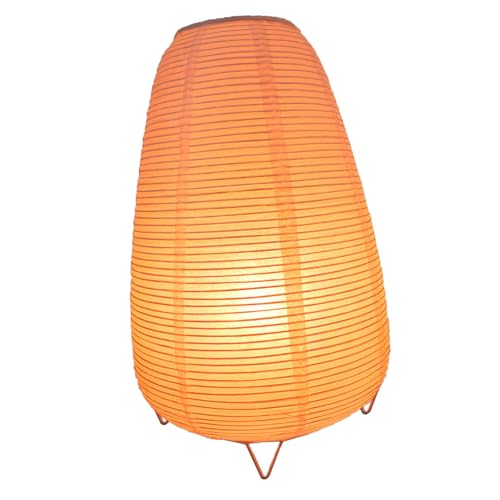 Lampe de table lanterne en papier avec éclairage atténué compatible AC220-240V