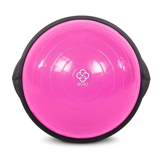 BOSU Ball Balancetrainer Home ø 65 cm, inkl. 2 DVDs