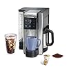 Hamilton Beach FlexBrew Advanced 5-in-1 Thermal Programmable 12 Cup Drip and Single Serve Hot & Iced Coffee Maker, Movable 60oz. Water Reservoir, Use Pod Packs and Grounds, Fast Brewing, Black (49929)