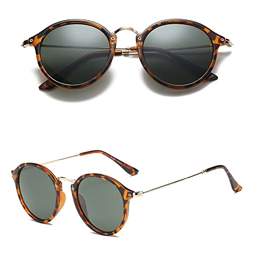 Men's sunglasses round vintage classic women's summer sports sunglasses versatile glasses