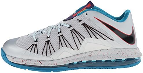 Nike Men's Air Max Lebron X Low Basketball Shoes (10.5, Raspberry Red/Blueprint-Court Purple-FLS - 579765 601) | Image 7