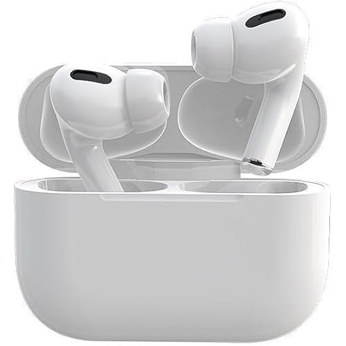 Wireless Earbuds(2nd Generation) Active Noise Cancellation High-Fidelity Sound Sport Waterproof 40H Playtime for iPhone Android AirPods Wireless Bluetooth in-Ear Headphones Pro White