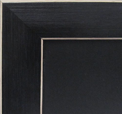 Designovation Wyeth Framed Magnetic Chalkboard, Black #TOP6