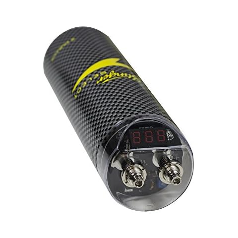 Carbon Fiber 2 Farad Digital Capacitor Cover