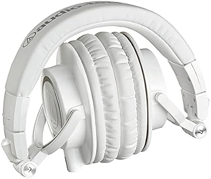 Audio-Technica ATH-M50X Headphones, White