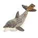 Aurora® Eco-Friendly Eco Nation™ Dolphin Stuffed Animal - Environmental Consciousness - Recycled Materials - Gray 15 Inches