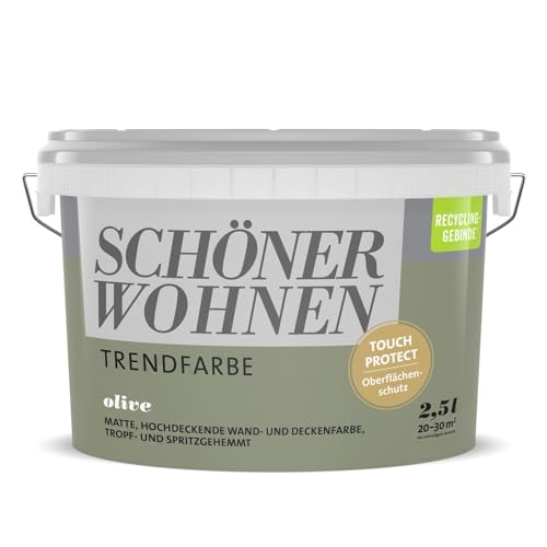Schöner Wohnen Trendfarbe Olive matt 2,5 l