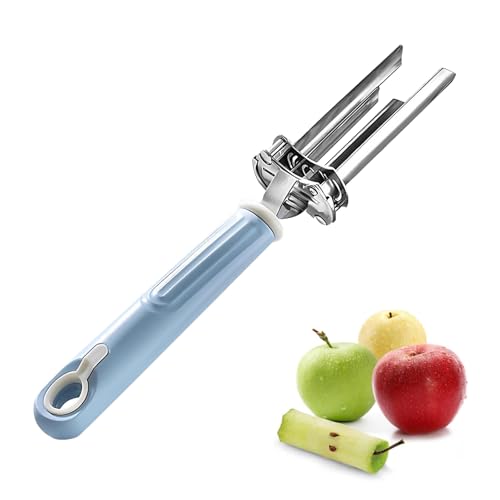 Coupe pomme réglable en acier inoxydable pour pommes cuites au four et cuites au four, découpe végétarienne avec trous réglables en 6 positions, pour...
