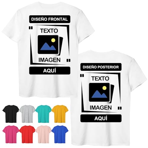 Imagen de CustomSolo Camiseta Personalizada con Foto y Texto