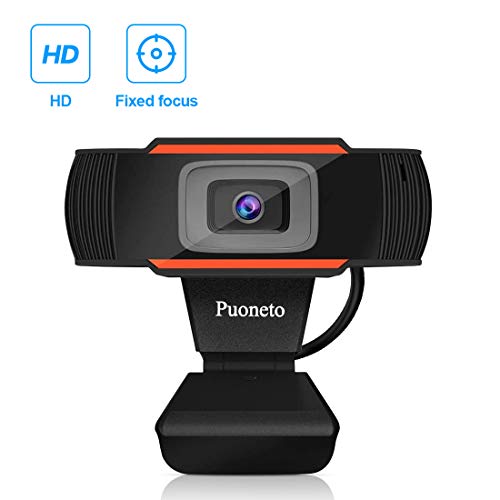 HD Webcam with Microphone, MINIKEAN PC Laptop Desktop USB Webcams Pro Streaming Computer