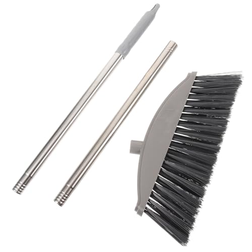 Cabilock Home Broom with Long Handle Floor Wiper for Efficient Indoor Outdoor Cleaning for Pet Hair and Debris Removal Easy to Use