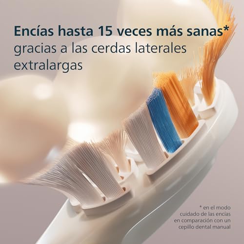 Miniatura 5 de Philips Sonicare A3 Premium All-in-One, cabezales de cepillado de repuesto originales, blanco, paquete de 4, HX9094/87