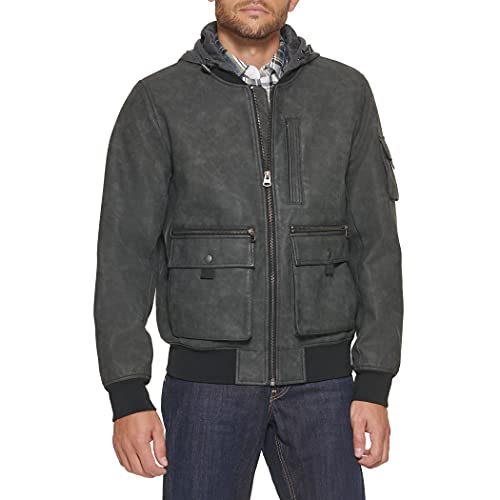 Image of Levi's Men's Levi's Men's Hooded Bomber Jacket