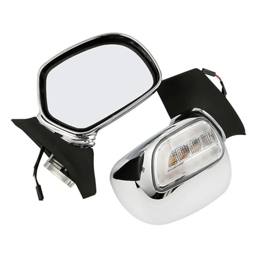 Rétroviseurs moto avec clignotants intégrés pour Honda Goldwing GL1800 de 2001 à 2017