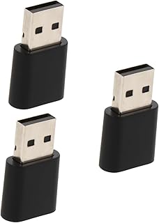Hemobllo 3Pcs Adaptador Adaptador De Fones De Ouvido Adaptador Adaptador USB Receptor Transmissor Adaptador Transmissor USB Receptor De Áudio Portátil Transmissor De Áudio Abs