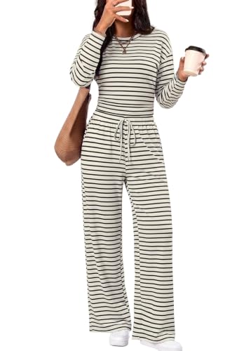 JUICICI 2 Piece Sets for Women Lounge Wide Leg Fall Outfits Winter Clothing - image 1
