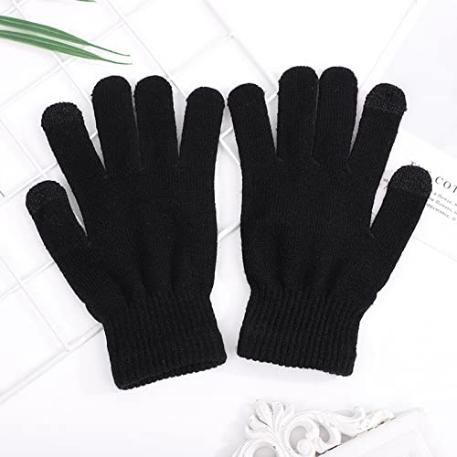Bluelans Kid's Winter Magic Gloves Children Stretchy Warm Magic Gloves Boys or Girls Knit Gloves Green4