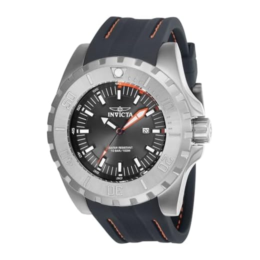 Invicta 23737 Pro Diver Reloj para Hombre acero inoxidable Cuarzo Esfera gris