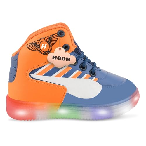 Image of HOOH Kids Boys and Girls LED Light Shoes for 18 Months to 10 Years