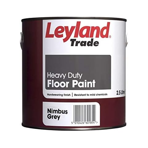 Leyland Trade Heavy Duty Floor Paint - Nimbus Grey 2.5L Cover