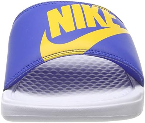 nike benassi white gold