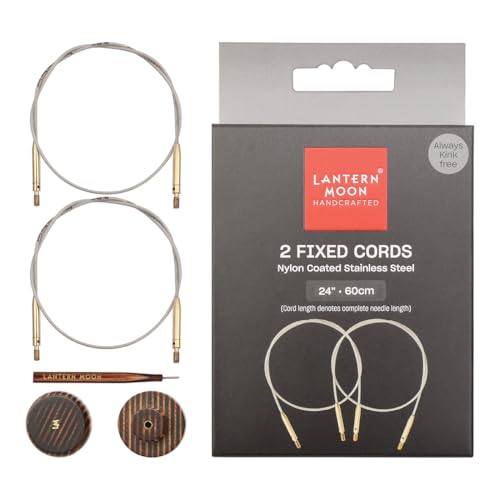 Image of Lantern Moon Nylon Coated Stainless Steel Fixed Cords | 14 inch /35cm (to Make 24 inch /60cm IC Needle)