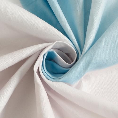 Image of Signature Digital Print Geometric Designs Super King Size Bedsheet - 108 x 108 inches | 100% Cotton-Feel Soft Fabric | Fade-Resistant Colors | 2 Matching Pillow Covers (Dot Harmony)