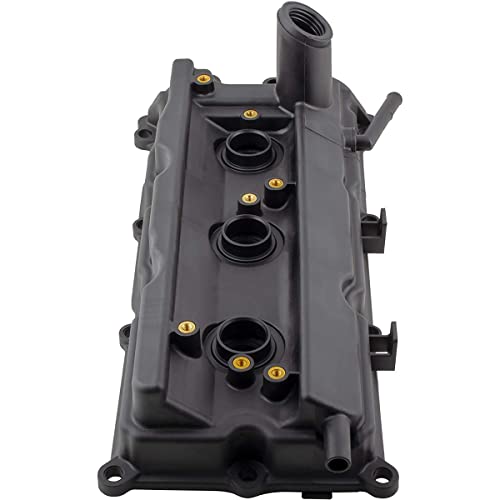 Image of 264-971 264-972 Engine Valve Covers w /Gasket Left & Right for Infiniti FX35 2003-2008 G35 2003-2007 M35 2006-2008 350Z 2003-2008 V6 3.5L, 13264AM600 13264AM610 132708J112 132708J102, Pack of 2