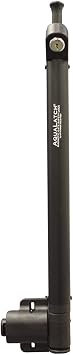 AquaLatch 20 Inch Tall Black Magnetic Pool Child Safety Gate Latch | Pack of Two - AQUA-20-BK-KA