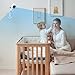 Adjustable Baby Monitor Mount for HelloBaby HB6550/HB65/HB40/HB66/HB248, ANMEATE SM935E, No Drilling Indoor/Outdoor Mount, Keep Your Baby in Your Sight at All Times(Camera Not Included)