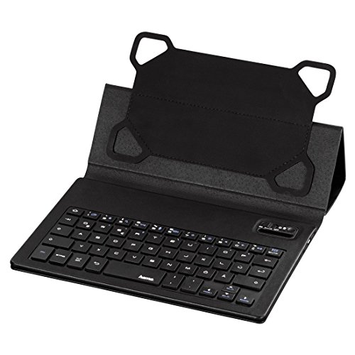 Preisvergleich Produktbild Hama Tasche mit Bluetooth-Tastatur (geeignet für Samsung Galaxy Tab 3, Tab 4 und Tab S (7 bis 8,4 Zoll), KEY2GO X3000) schwarz