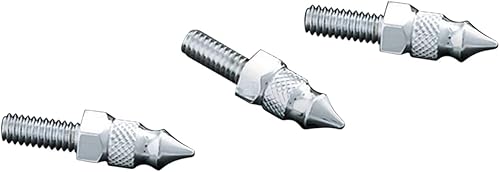 Miniatura 3 de Kuryakyn 5715 Accesorio de motocicleta Picostornillos de montaje para parabrisas Harley-Davidson Road Glide 2015-19, cromados