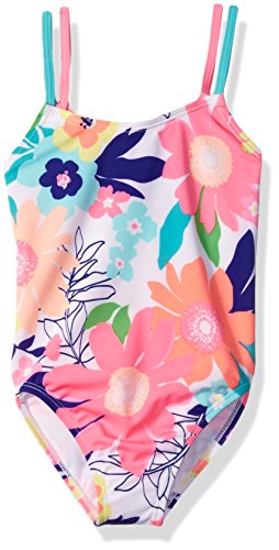 Gymboree Girls' Floral Print Cross Back Onepiece