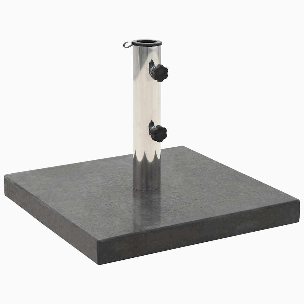 vidaXL , Granite Umbrella Base, Sturdy Stand for Garden, Terrace, Heavy-Duty Parasol Holder, Moves with Ease