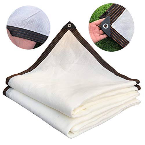 Garden Netting Paño de Red de Sombra de Sol al Aire Libre Blanco Cover