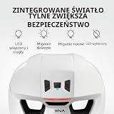 Sena S Mesh Intercom Smart Kask rowerowy szosowy (Matowa Biała, L)