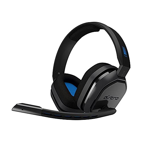 Headset ASTRO Gaming A10 para PlayStation, Xbox, PC, Mac - Preto/Azul