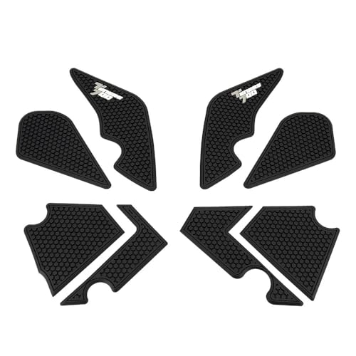 Protection réservoir Tenere 700 en caoutchouc texturé haute performance de moto
