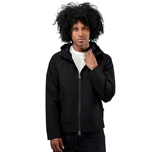 Lee Men’s Casual Hooded Jacket Black.