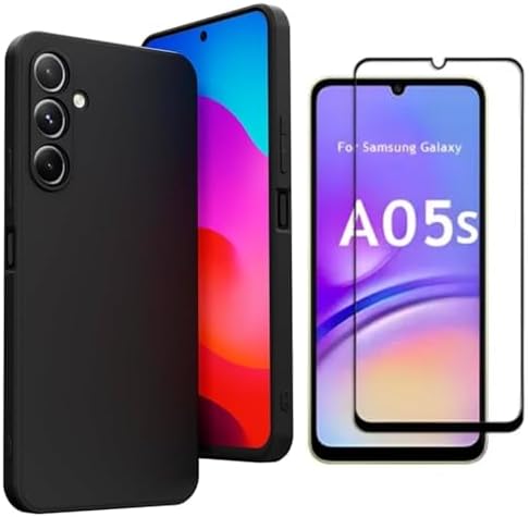 Kit Capa Capinha Para Samsung Galaxy A05S Silicone Aveludada e Pe...